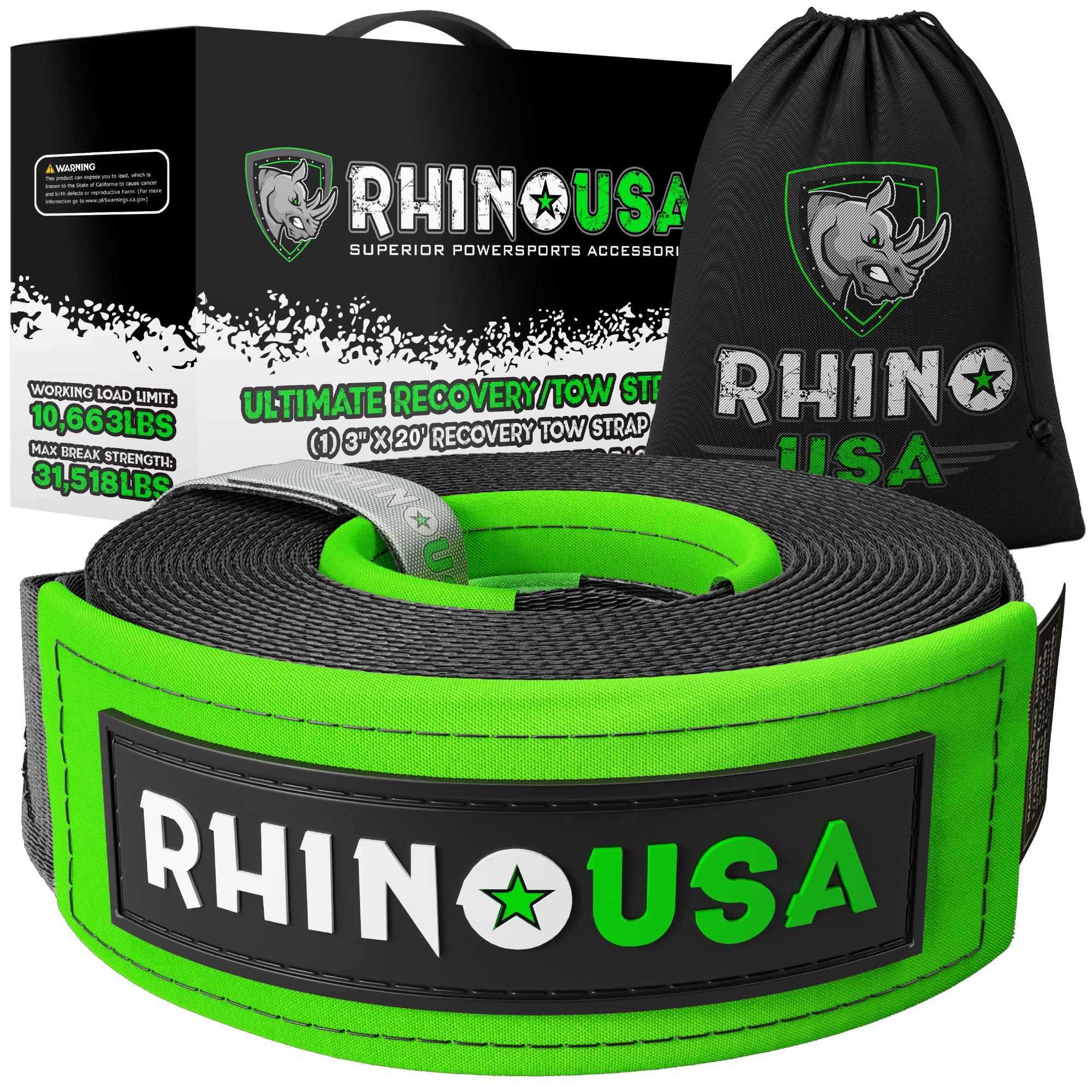 How To Connect a Tow Strap to D-Ring Shackles – Rhino USA
