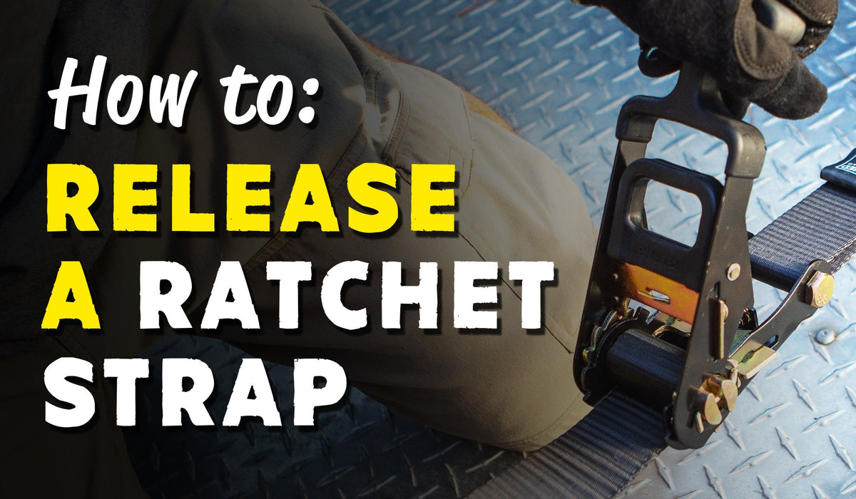 How to Release a Ratchet Strap – Rhino USA