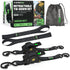 1" x 10' Retractable Ratchet Straps