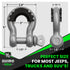 3/4" D-Ring Shackle Set (2-Pack)