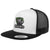 Mesh Snapback - Flat Bill Caps Rhino USA, Inc. White/Black 