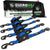 1" x 10' Retractable Ratchet Straps